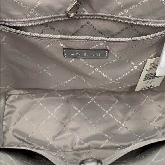 Michael Kors Signature Jet Set Girls Medium Carryall Tote Bright White Multi - Picture 12 of 14